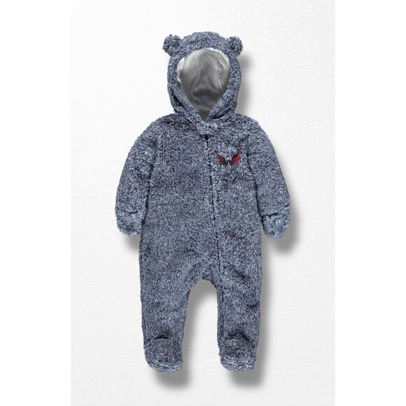 NWT NHL Washington Capitals Game Nap Teddy Fleece Bunting Sleeper, 3-6 Months - Picture 1 of 8